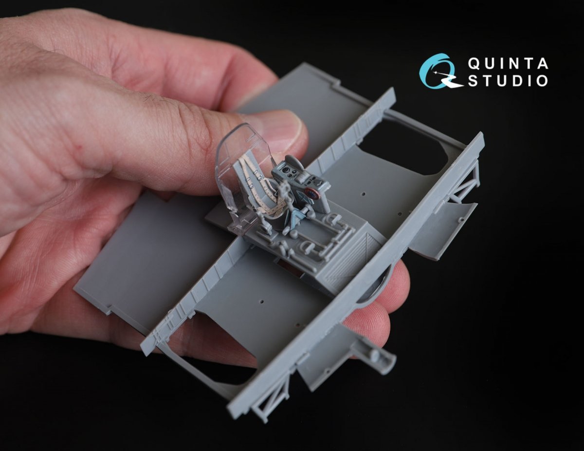Quinta Studio QD48010 IL-2 3D-Printed &amp;amp; coloured Interior on decal paper (for Accurate/Italery/Academy/Eduard kits) 1/48 – immagine 6