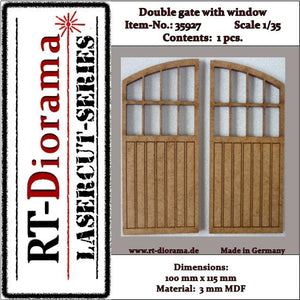RT-Diorama 35927 Double gate with windows 1/35