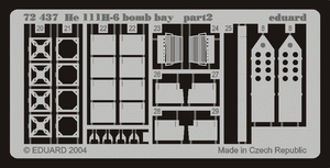 Eduard 72437 He 111H-6 bomb bay 1/72 HASEGAWA – imagen 2