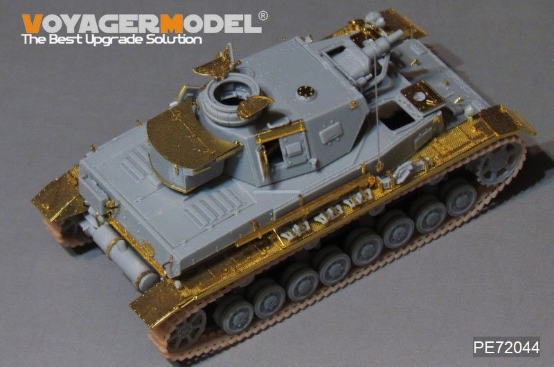 Voyager Model PE72044 WWII German Pz.Kpfw.IV Ausf.F1 for DRAGON 7231 1/72 – immagine 10