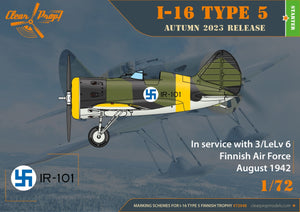 Clear Prop! CP72048 I-16 type 5 en service finlandais - Kit de démarrage 1/72 – image 7