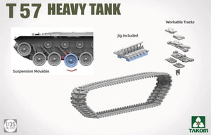 Takom 2203 T57 Heavy Tank 1/35 – imagen 5