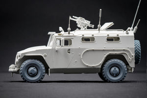 ScaleX WM 35016S GAZ Tiger V2(with shield) Sagged wheel set (for Meng) 1/35