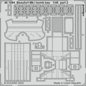 Eduard BIG49361 Beaufort Mk. I PART II ICM 1/48 – imagen 2