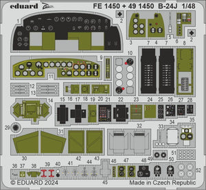 Eduard BIG49423 B-24J PART I HOBBY BOSS 1/48 – imagen 4