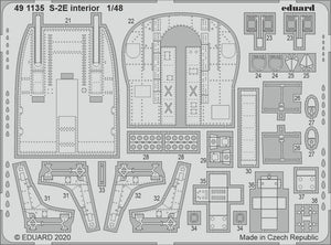 Eduard 491135 S-2E interior KINETIC MODEL 1/48 – immagine 2