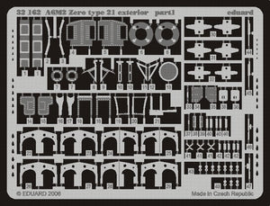 Eduard 32162 A6M2 Zero type 21 exterior 1/32 Tamiya – zdjęcie 2