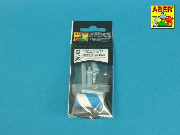 Canon Aber 35L-129 de 120 mm L/44 pour char allemand Leopard 2A4/A5 à l&amp;#39;échelle 1/35 – image 4