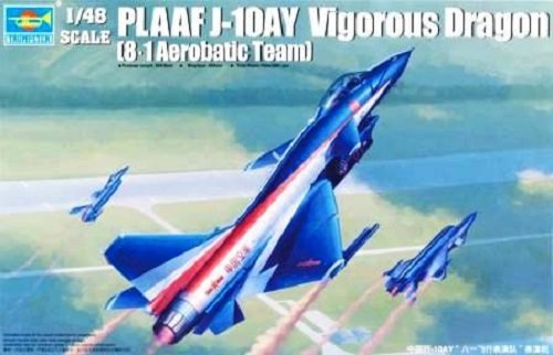 Trumpeter 02857 PLAAF J-10AY Dragon Vigoreux (1/48)