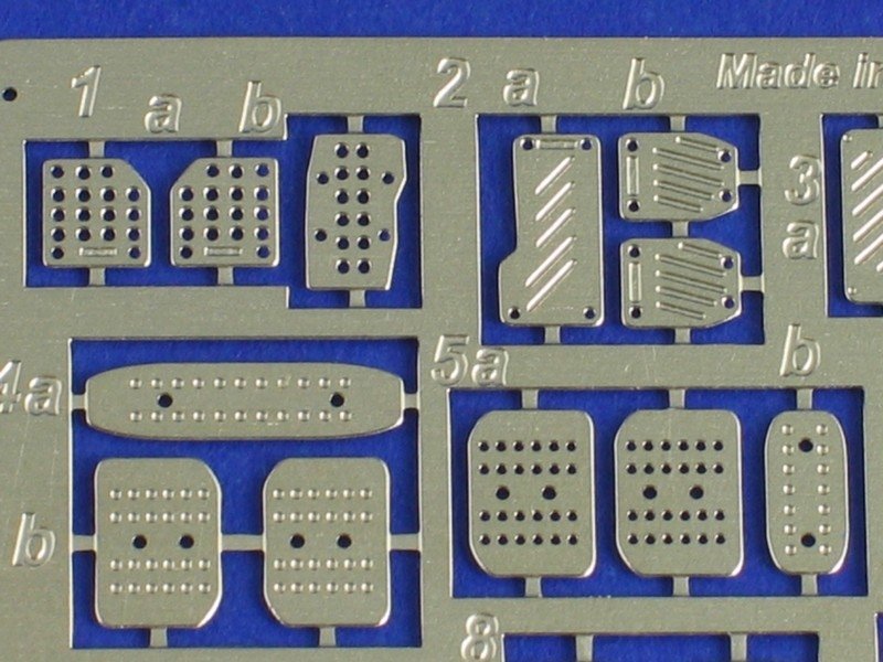 Pédales de voiture Aber 24011 (1/24)