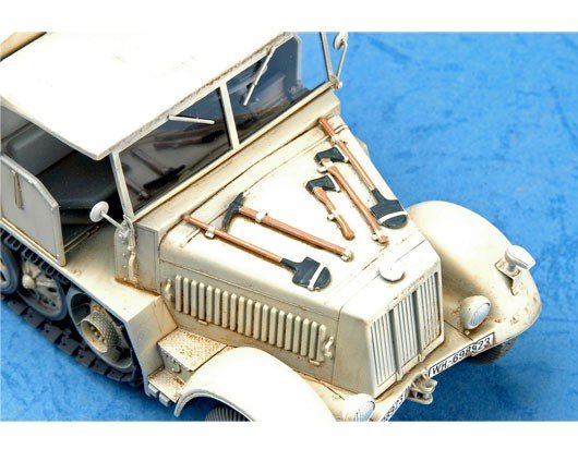 Trumpeter 01507 German Sd.Kfz.7 Mittlere Zugkraftwagen 8t Late Version 1/35 – imagen 3