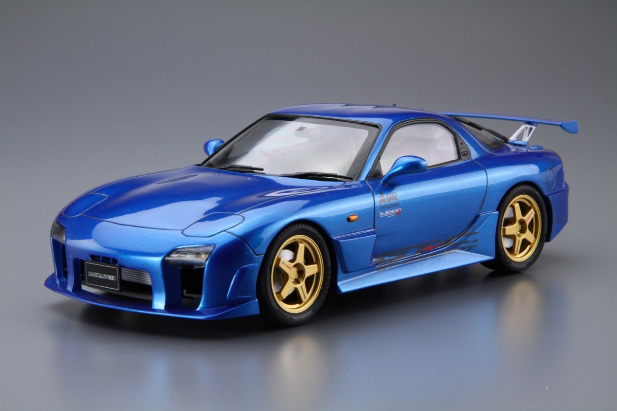Aoshima 05358 MAZDASPEED FD3S RX-7 A-SPEC GT-C 99 1/24 – immagine 3