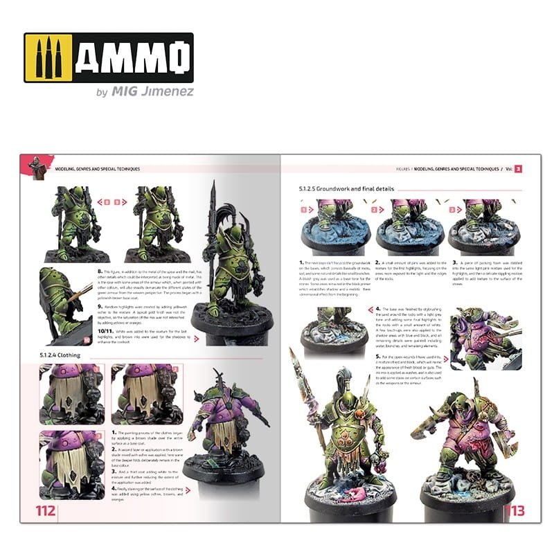 Ammo of Mig 6223 Encyclopedia of Figures Modelling Techniques Vol. 3 English – immagine 4