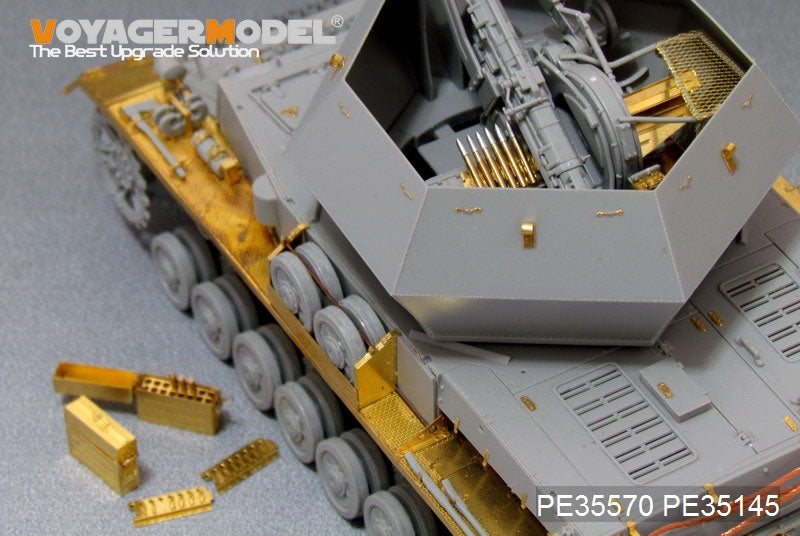 Voyager Model PE35570 WWII German FlakPanzer IV Ostwind For DROGON 6550 1/35 – imagen 11