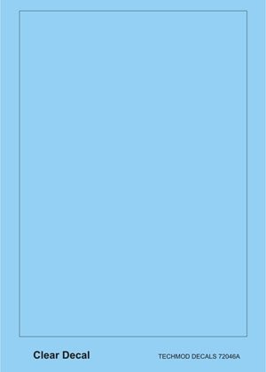 Techmod 72046 - Clear Decal 1/72