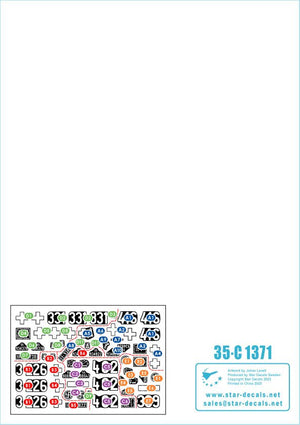 Star Decals 35-C1371 SdKfz 250 neu 2 SdKfz 250/1, SdKfz 250/3 et SdKfz 250/7 - Marquages ​​Waffen-SS 1/35 – image 2