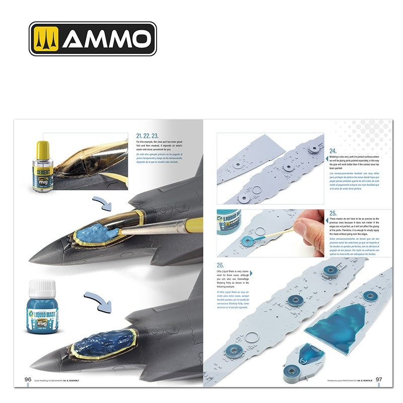 Ammo by Mig 6300 Scale Modeling for Beginners Vol. 1: Assembly (Bilingual English &amp;amp; Spanish) – imagen 11