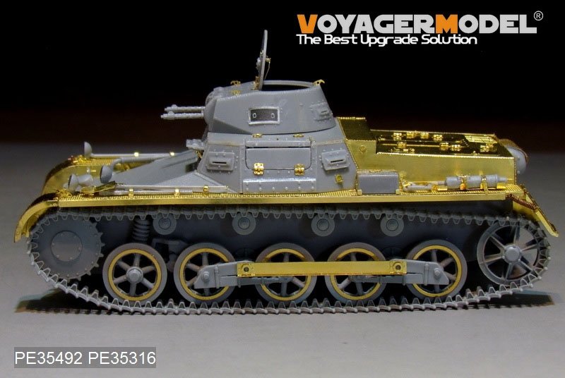 Voyager Model PE35492 WWII German Pz.Kpfw.I Ausf. B basicfor DRAGON 6186 1/35 – imagen 13