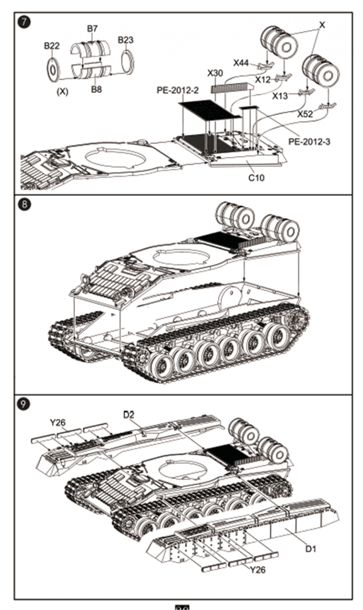 Modelcollect UA72193 Soviet T-80 Main Battle Tank 1970S-1990S N in1 1/72 – Bild 16
