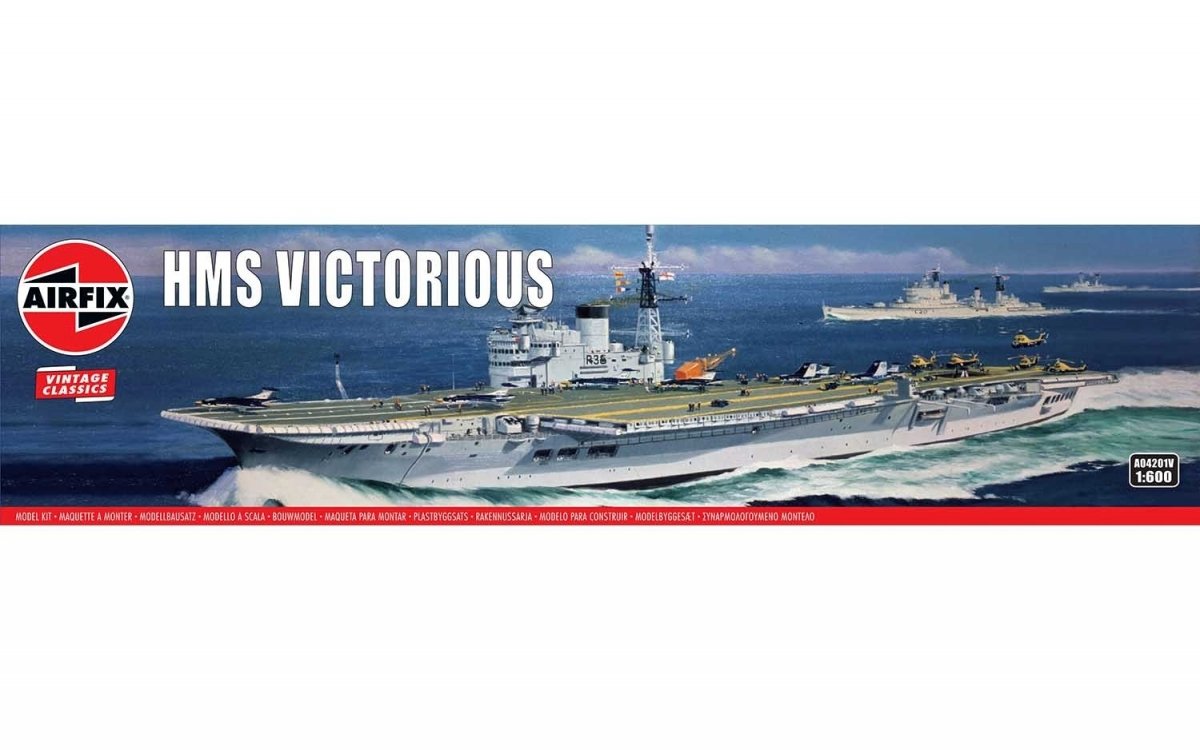 Maquette Airfix 04201V HMS Victorious au 1/600