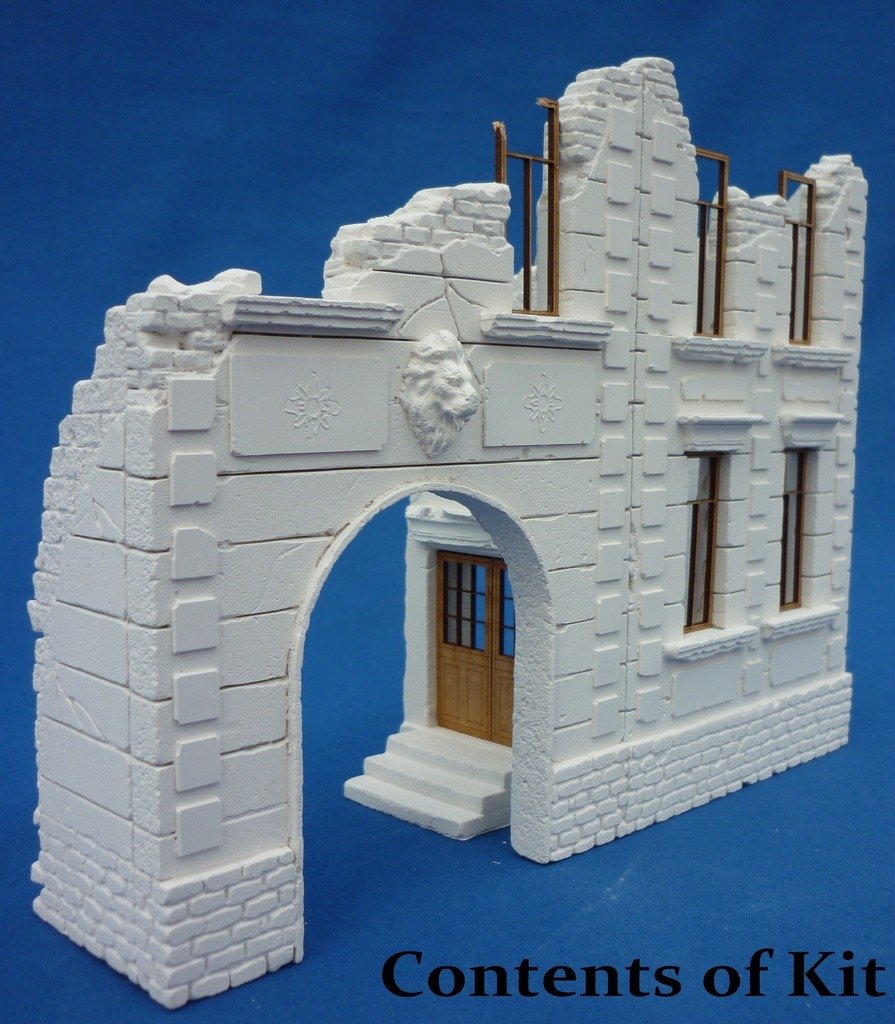 RT-Diorama 35223 Bombed out Houses 1/35 – imagen 2