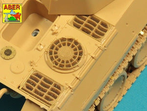 Aber 48A33 Grilles for Panther D 1/48 – image 6