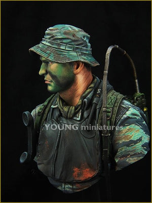 Young Miniatures YM1845 US NAVY SEAL VIETNAM 1/10 – imagen 6