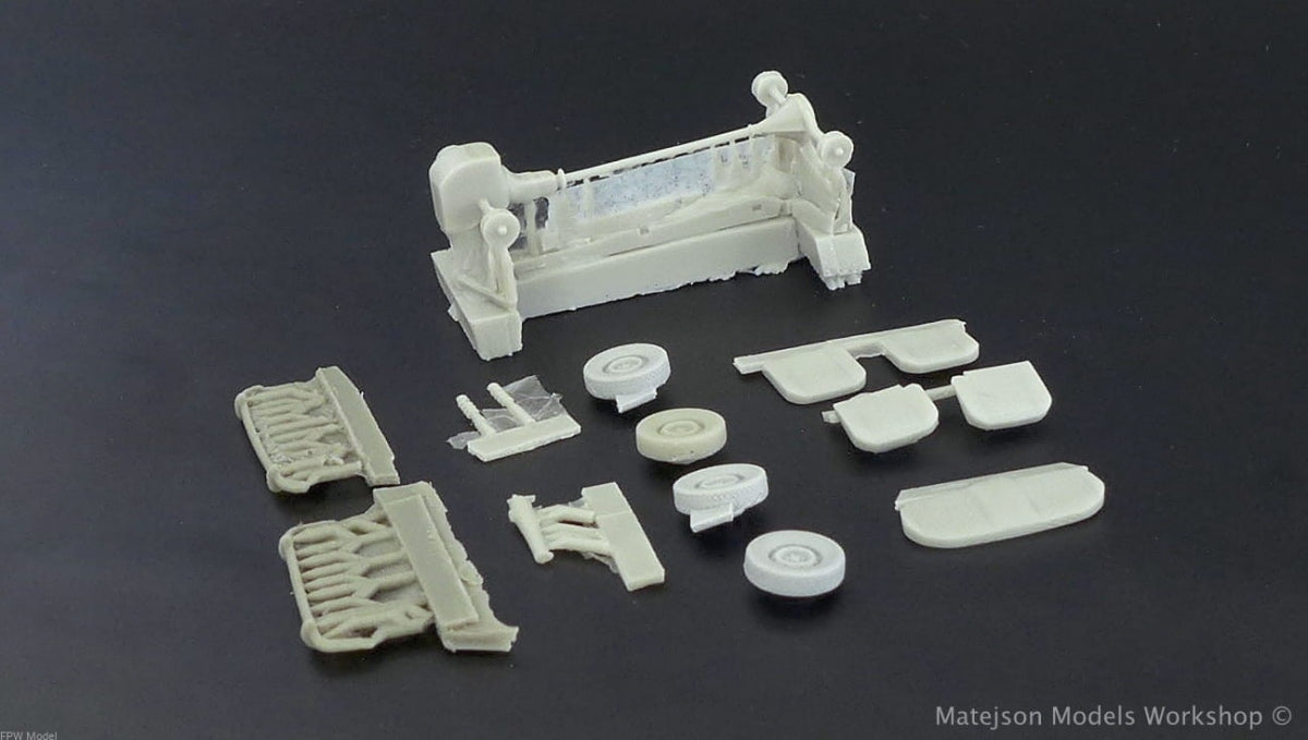 FPW Model 72601 Polski Fiat 125p, wersja wczesna, cywilna 1/72 – zdjęcie 4