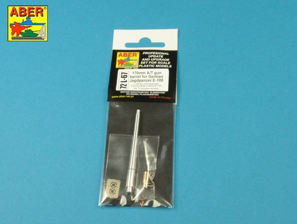 Aber 72L-67 170 mm A/T gun barrel for German Jagdpanzer E-100 1/72 – Bild 8