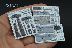Quinta Studio QD32247 F-104C 3D-Printed &amp;amp; coloured Interior on decal paper (Italeri) 1/32 – imagen 2