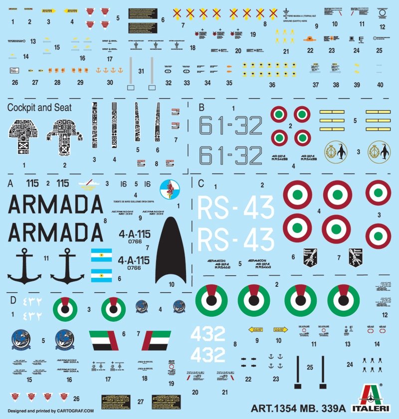 Italeri 1354 MB 339A 1/72 – imagen 3