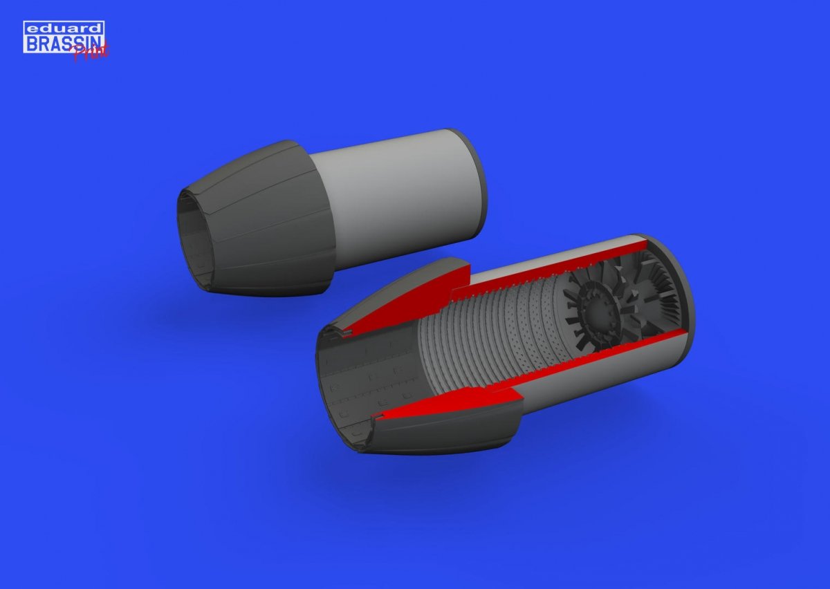 Eduard 648804 EA-18G exhaust nozzles PRINT MENG 1/48 – Bild 2