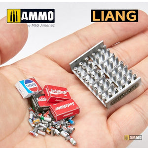 Liang 0411 3D-Print Model Soda Cans + Cardboard Boxes 1960s-1990s 1/35 – immagine 10