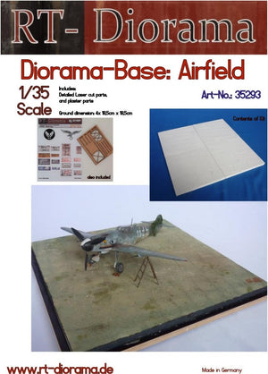 RT-Diorama 35293 Diorama-Base: &amp;quot;Airfield&amp;quot; 1/35