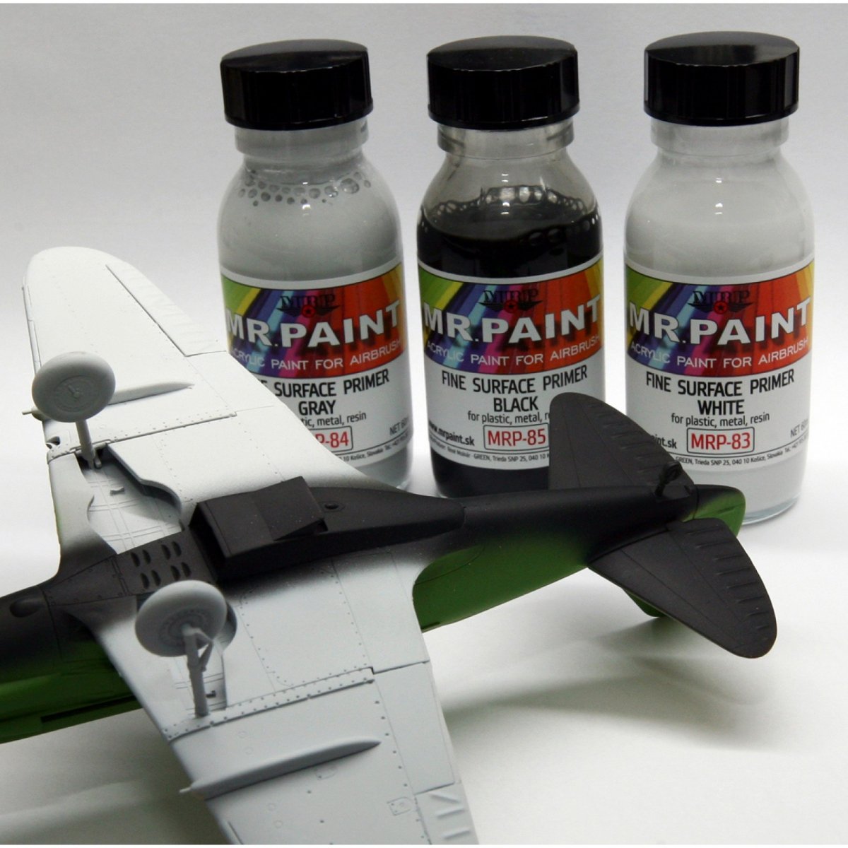 MR. Paint MRP-LPB FINE SURFACE PRIMER-BLACK 50ml – Bild 2
