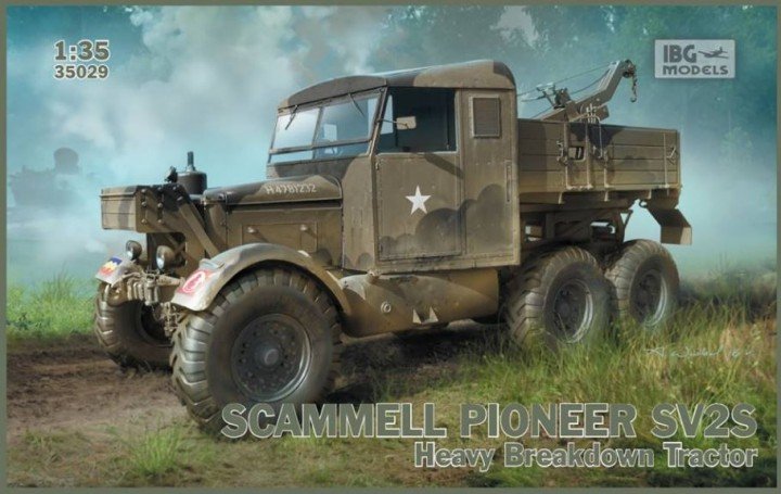 Tracteur de dépannage lourd Scammell Pioneer SV2S IBG 35029 1/35