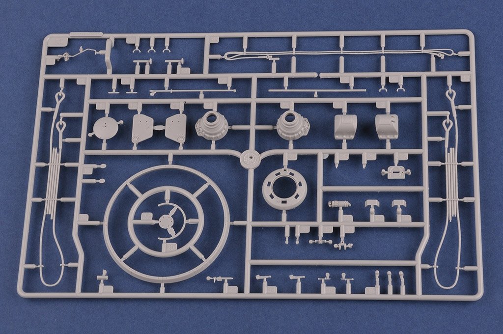 Hobby Boss 84530 German Sd.Kfz.182 King Tiger Porsche Turret w/ Zimmerit 1/35 – imagen 6