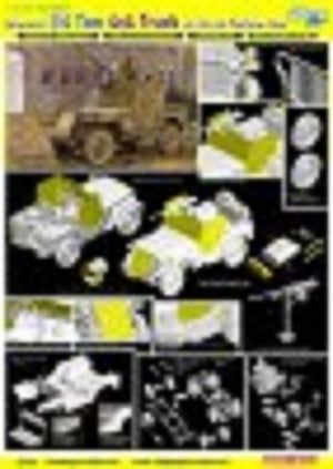Dragon 6714 Armored 1/4 Ton 4x4 Truck w/.50-cal Machine Gun 1/35 – zdjęcie 3
