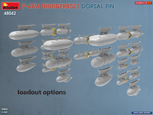 MiniArt 48042 P-47M Thunderbolt Dorsal Fin Advanced Kit 1/48 – Bild 7