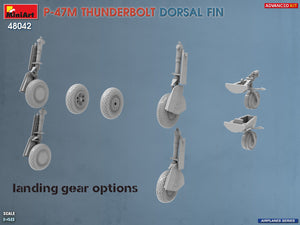 MiniArt 48042 P-47M Thunderbolt Dorsal Fin Advanced Kit 1/48 – Bild 8