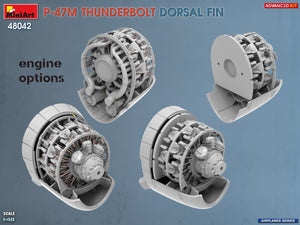 MiniArt 48042 P-47M Thunderbolt Dorsal Fin Advanced Kit 1/48 – Bild 9