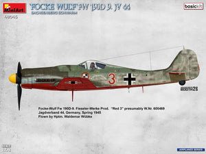 MiniArt 48045 Focke-Wulf Fw 190D-9. JV 44 “Sachsenberg Schwarm”. BASIC KIT 1/48 – image 3