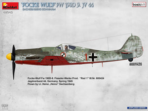 MiniArt 48045 Focke-Wulf Fw 190D-9. JV 44 “Sachsenberg Schwarm”. BASIC KIT 1/48 – image 4