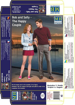 Master Box 24029 Dangerous Curves Series. Bob and Sally - The Happy Couple 1/24 – imagen 4