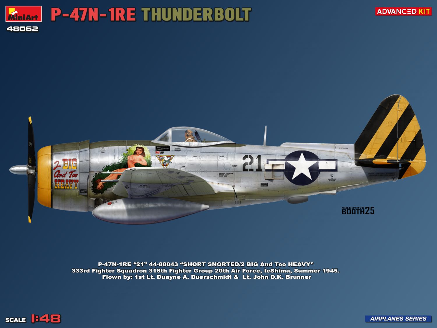 MiniArt 48062P-47N-1RE Thunderbolt. Advanced Kit 1/48 – Bild 5