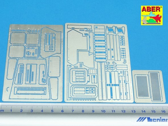 Aber 35A077 Pont supérieur du moteur pour voiture blindée lourde Sd. Kfz. 234 (1/35)  – image 2
