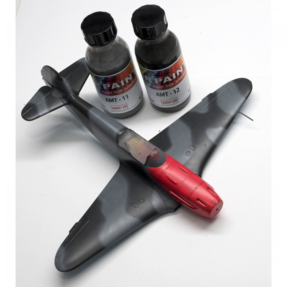 Peinture MR. Paint MRP-019 AMT-11 Bleu Gris Seconde Guerre mondiale Russie 30 ml – image 3