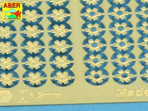 Aber R-40 Hexagonal bolts and nuts 1,5mm useful for 1/16 – Bild 3