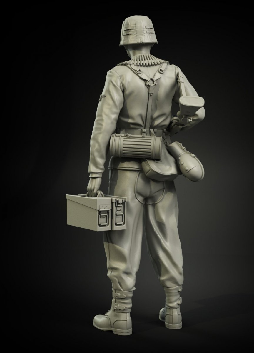 Panzer Art FI35-040 Waffen-SS MG-42 ammo carrier 1/35 – immagine 4