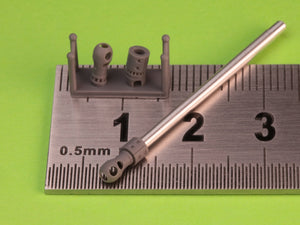 Master GM-72-031 17pdr SP M10 &amp;quot;Achilles&amp;quot; - QF 17pdr gun barrel (76.2mm) 1/72 – image 5